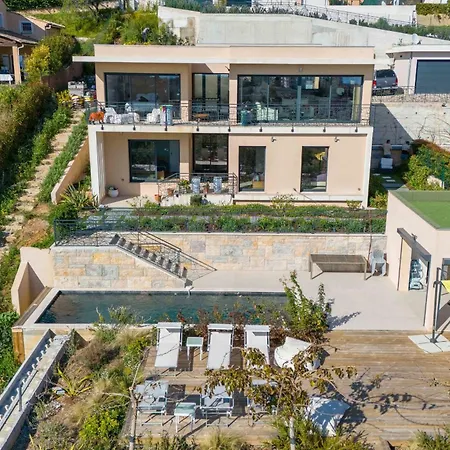 06bk - Superb Contemporary Sea-view * Cagnes-sur-Mer